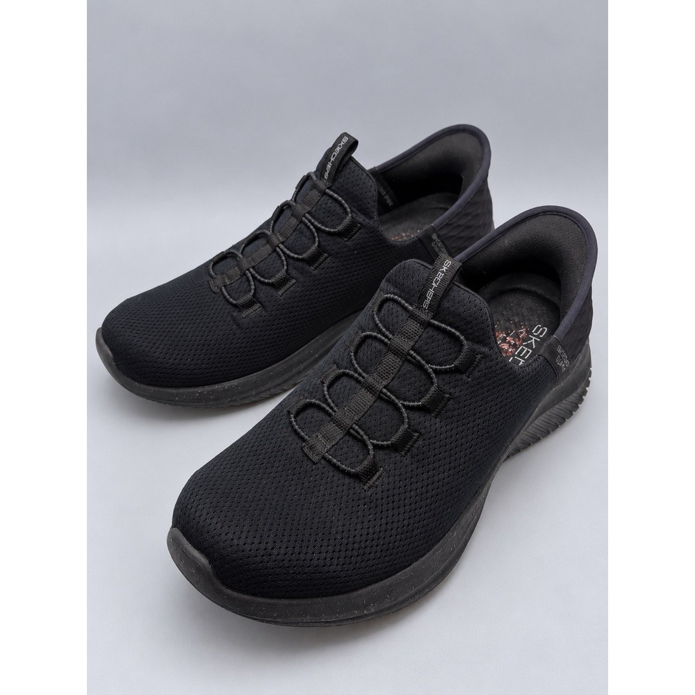 Skechers Ultra Flex 3.0 Right Away Slip-Ins Men's 10 Wide Black 232452W Shoes